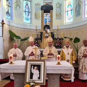 Blagoslov biste sv. Ivana Pavla II. u Krašiću